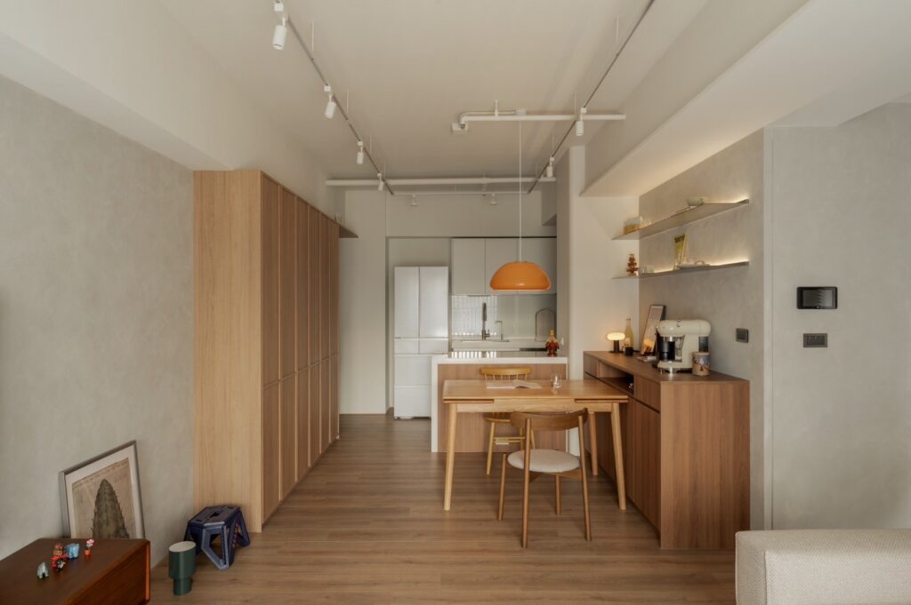 14坪日雜風小宅餐廚區